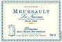 Jean-Marie Bouzereau Meursault Les Narvaux 2012 Front Label