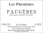 Jean-Michel Alquier Faugeres Les Premiers 2014 Front Label