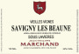 Jean-Philippe Marchand Savigny-les-Beaune Sous Lavieres Vieilles Vignes 2009 Front Label