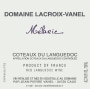 Jean-Pierre Vanel Coteaux du Languedoc Melanie 2008 Front Label