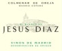 Jesus Diaz Winery Blanco Malvar 2010 Front Label
