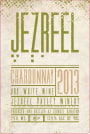 Jezreel Winery Chardonnay 2013 Front Label