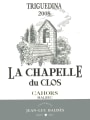 Triguedina Clos Triguedina La Chapelle du Clos 2008 Front Label