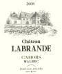 Triguedina Chateau Labrande 2008 Front Label