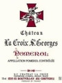 Joseph Janoueix Chateau La Croix S. Georges 2015 Front Label