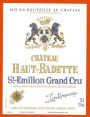 Joseph Janoueix St.-Emilion Chateau Haut Badette Grand Cru 2008 Front Label