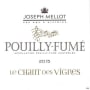 Joseph Mellot Pouilly-Fume Le Chant des Vignes 2015 Front Label