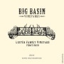 Big Basin Lester Family Vineyard Pinot Noir 2013 Front Label