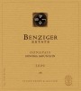 Benziger Oonapias Red 2009 Front Label