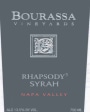 Bourassa Vineyards Rhapsody 3 Syrah 2005 Front Label