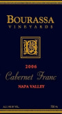 Bourassa Vineyards Cabernet Franc 2006 Front Label