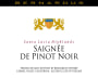 Bernardus Saignee de Pinot Noir 2016 Front Label
