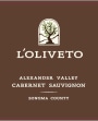Brack Mountain Wine Company L'Oliveto Cabernet Sauvignon 2013 Front Label