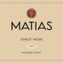 Brack Mountain Wine Company Matias Pinot Noir 2013 Front Label