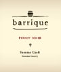 Brack Mountain Wine Company Barrique Pinot Noir 2014 Front Label