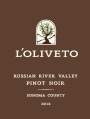 Brack Mountain Wine Company L'Oliveto Pinot Noir 2012 Front Label