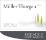 Kurtatsch Alto Adige MullerThurgau 2014 Front Label
