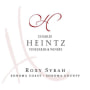 Charles Heintz Syrah Roxy 2015 Front Label