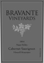 Bravante Vineyards Cabernet Sauvignon 2004 Front Label