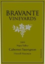 Bravante Vineyards Cabernet Sauvignon 2009 Front Label