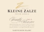 Kleine Zalze Family Reserve Sauvignon Blanc 2015 Front Label