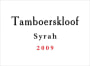 Kleinood Tamboerskloof Syrah 2009 Front Label