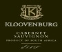 Kloovenburg Cabernet Sauvignon 2008 Front Label