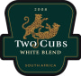 Knorhoek Wines Two Cubs White Blend 2008 Front Label