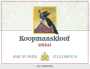 Koopmanskloof Wingerde Shiraz 2008 Front Label