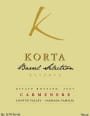 Korta Wines Barrel Selection Reserva Carmenere 2007 Front Label