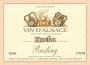 Kuehn Alsace Riesling 2014 Front Label