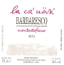 Chateau Macchore Barbaresco Montestefano 2013 Front Label