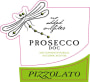 Pizzolato Prosecco Treviso No Added Sulphites 2015 Front Label