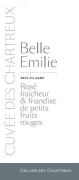 Cellier des Chartreux Cellier s Chartreux Cuvee s Chartreux Belle Emilie Rose 2014 Front Label