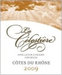 La Celestiere Cotes du Rhone 2009 Front Label
