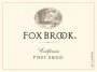 Foxbrook Pinot Grigio 2015 Front Label
