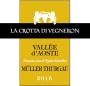 La Crotta di Vigneron Valle d'Aosta Muller Thurgau 2015 Front Label