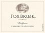 Foxbrook Cabernet Sauvignon 2013 Front Label