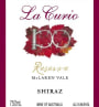La Curio Wines Reserve Shiraz 2007 Front Label