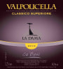 La Dama Valpolicella Classico Superiore Ca' Besi 2010 Front Label