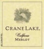 Crane Lake Cellars California Merlot 2013 Front Label