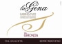 La Gironda Barbera d'Asti La Gena 2008 Front Label
