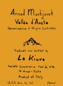 La Kiuva Arnad Montjovet 2010 Front Label