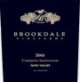 Brookdale Vineyards Cabernet Sauvignon 2002 Front Label
