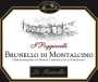 La Mannella Brunello di Montalcino I Poggiarelli 2009 Front Label