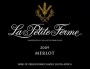 La Petite Ferme Merlot 2009 Front Label