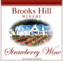 Brooks Hill Winery Strawberry Front Label