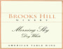 Brooks Hill Winery Morning Sky Front Label