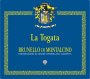 La Togata Winery Brunello di Montalcino 2010 Front Label