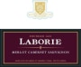 Laborie Wine Estate Merlot Cabernet Sauvignon 2012 Front Label